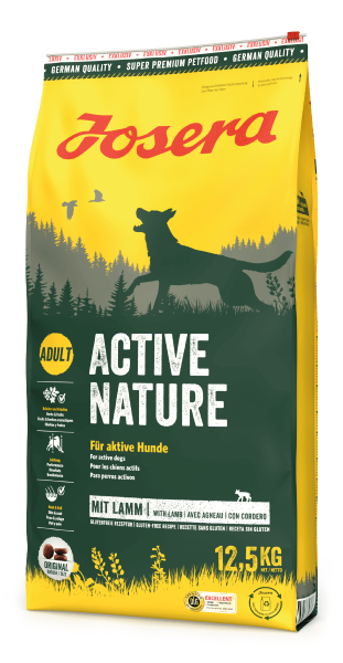 Josera Active Nature (Йозера Актив Нейчер) сухий корм для активних собак із великою кількістю м'яса