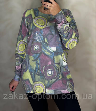 Светр жіночий оптом (48-54) Китай 25211-140658, фото 1