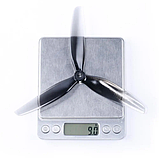 HQProp 7X4X3 PC 7040 Light Grey трилопатеві пропелери для FPV дронів квадрокоптерів, фото 3