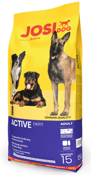 JosiDog Active (ЙозіДог Актив) сухий корм для дорослих активних собак усіх порід без глютену