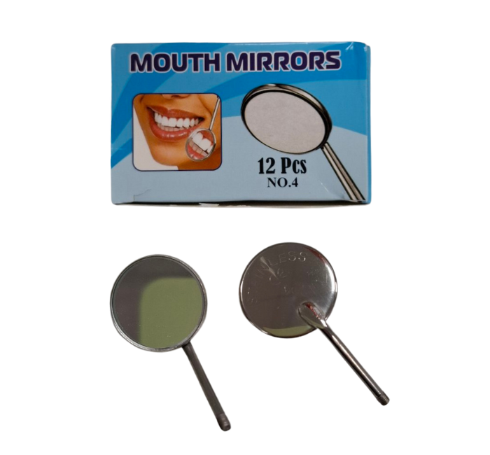 Зеркало стоматологічне №4 (22мм) плоске, фото 1