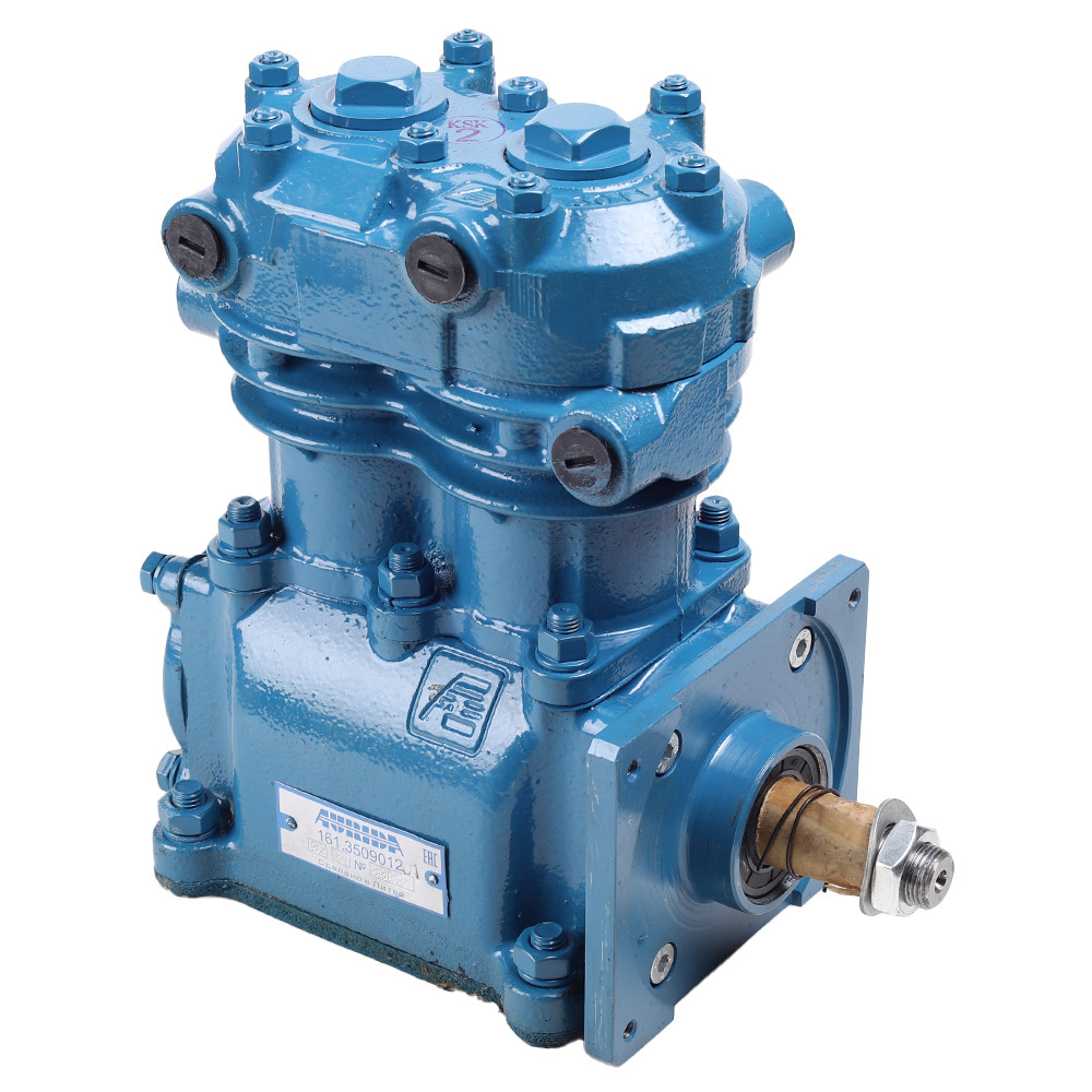 Компресор 2-х ц. МАЗ, КРАЗ без шківа 161.3509012-01, фото 1