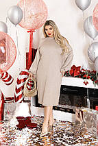 Сукня з ангори з відкритими плечима "Tess" | Норма і батал, фото 2