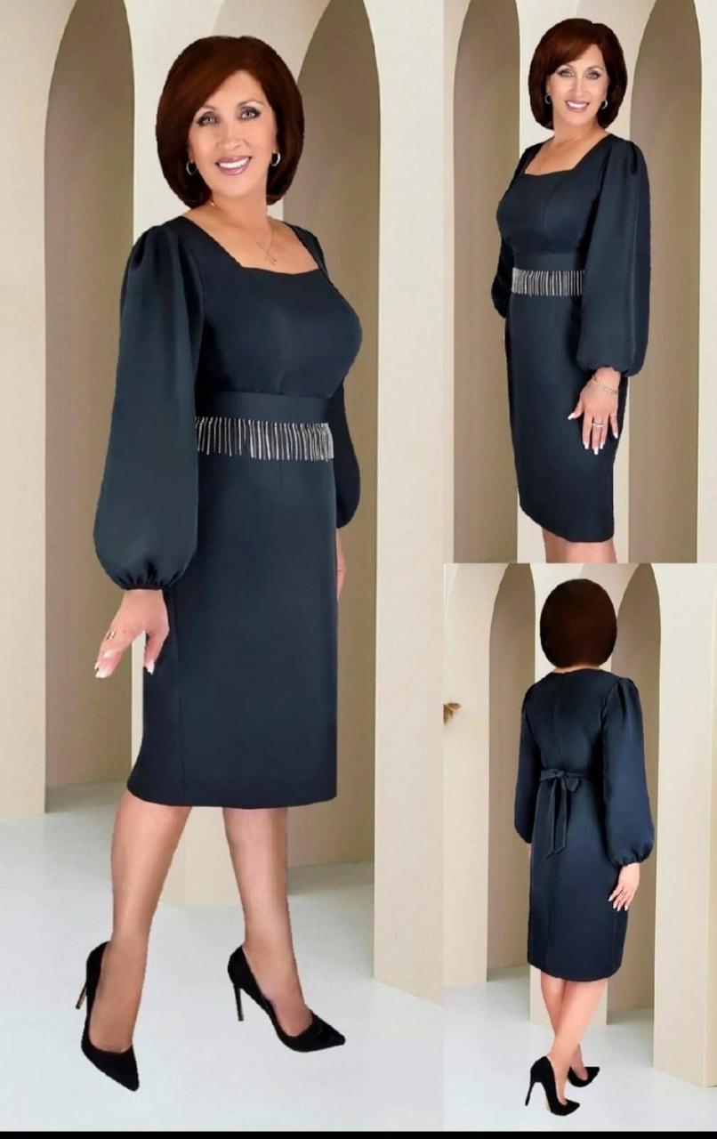 Стильна жіноча сукня, тканина "Костюмна" 50, 52 розмір 50