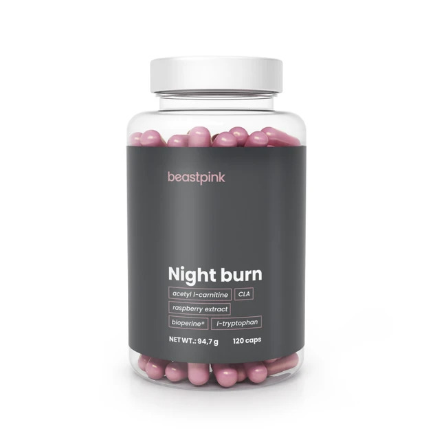 Нічний жироспалювач BeastPink Night Burn 120 капс.
