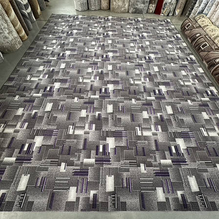 Бюджетне килимове покриття 2х4 на повстяній основі Лінея, фото 1