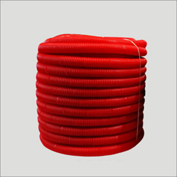 Гофрована труба пешель 36х44 мм (червона), фото 1