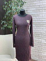 Стильна жіноча сукня, тканина "Трикотаж" розмір 52, фото 5