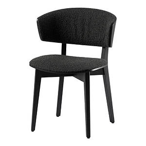 Стілець кухонний дерев'яний обідній 03 Max зі спинкою стільці на кухню для кафе стільчик стільчики із дерева з м`яким сидінням