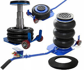 Підкатний пневматичний домкрат 15 - 43см 3,5T VORFAL V08350