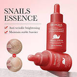 Сироватка з муцином равлика для обличчя Tighten Anti-Wrinkle Wake Up Skin Energy Snail Serum Bioaqua 30 мл, фото 5