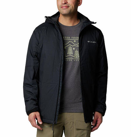 Куртка чоловіча Columbia Point Park™ II Insulated Jacket M чорна, фото 1