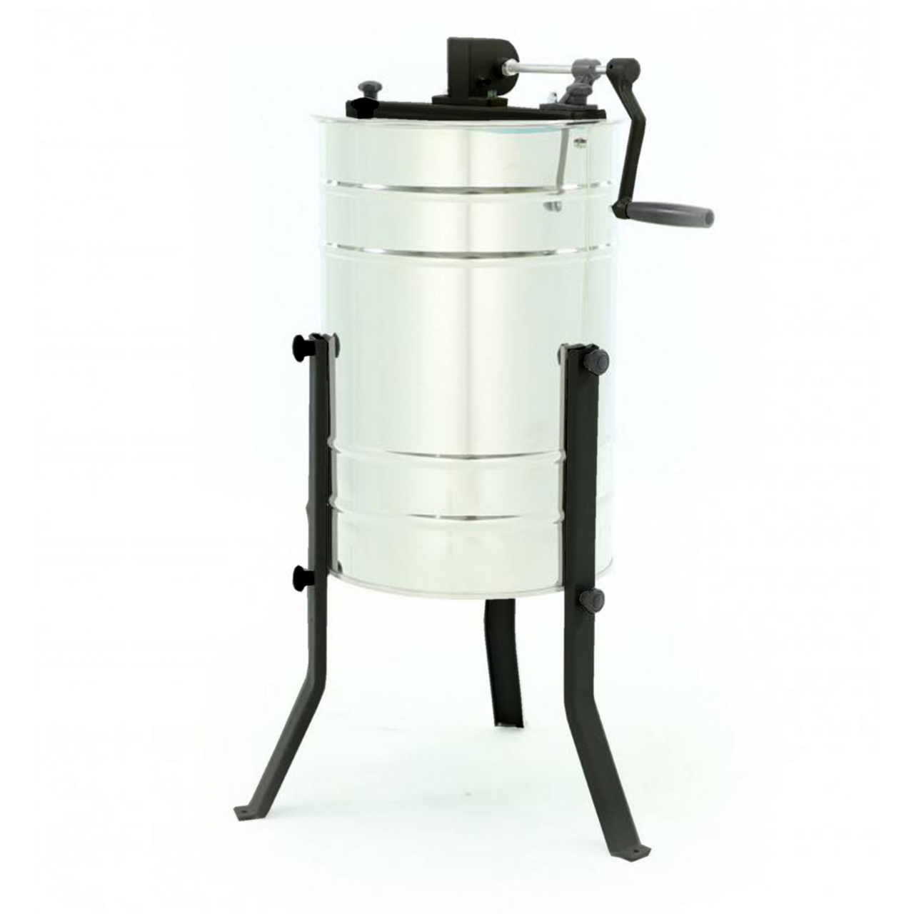 Мідогонка діагональна 2-рамкова ручна Ø 400 мм Lyson Basic (з ніжками та кришкою)