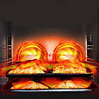 Електрична піч для сніданку 3в1, 2400W, SC-206 / Електрична духовка / Електропіч з кавоваркою, фото 5