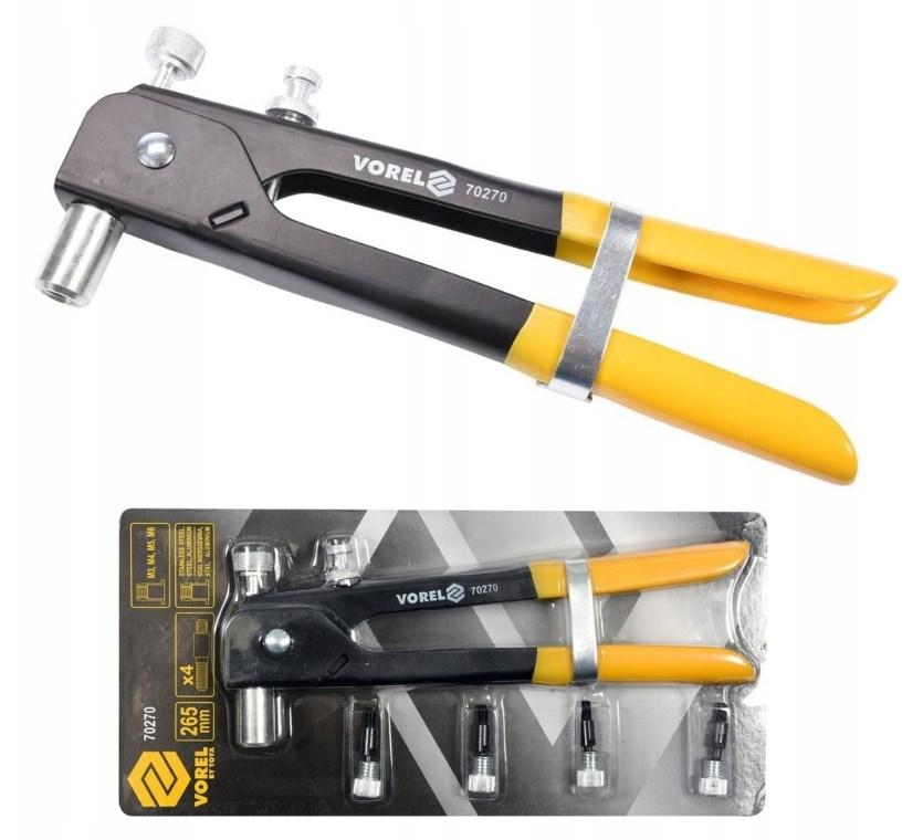 Заклепочник Для Різьбових Заклепок M3, M4, M5, M6 VOREL (70270), фото 1