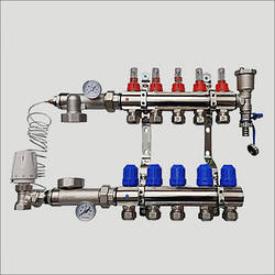 Колектор у зборі на 4 контури (Чехія)