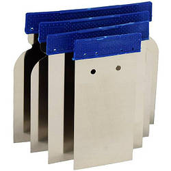 Шпателя металеві нержавіючі APP JSN Set «Японки» (5x8x10x12 см - 4 шт)