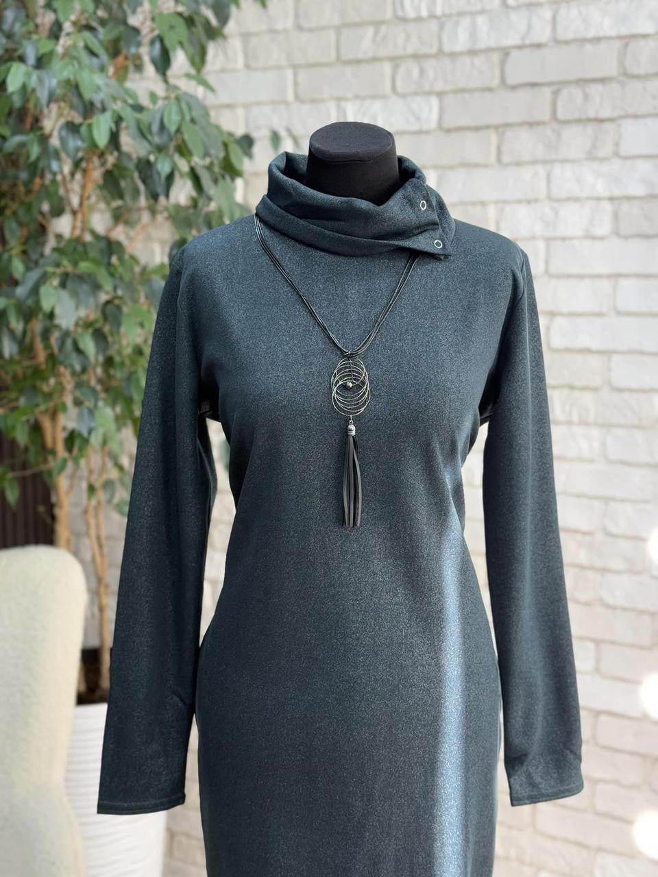 Стильна жіноча сукня, тканина "Креп-дайвінг" 50, 52, 54, 56, 58 розмір 50