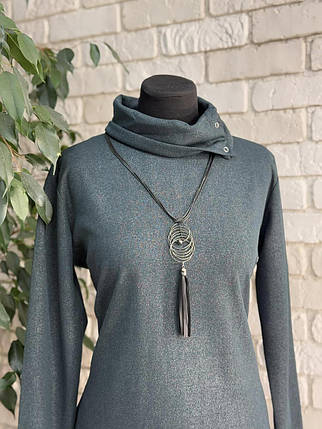 Стильна жіноча сукня, тканина "Креп-дайвінг" 50, 52, 54, 56, 58 розмір 50, фото 2