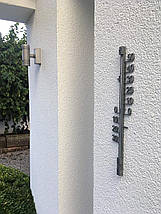 Металевий вуличний термометр з кріпленням TFA 12.5011 (Silver), фото 4