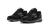 Чоловічі кросівки New Balance 1906R Cordura весна-осінь чорні. Живе фото, фото 7