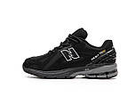 Чоловічі кросівки New Balance 1906R Cordura весна-осінь чорні. Живе фото, фото 6