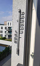 Металевий вуличний термометр з кріпленням TFA 12.5011 (Silver), фото 3