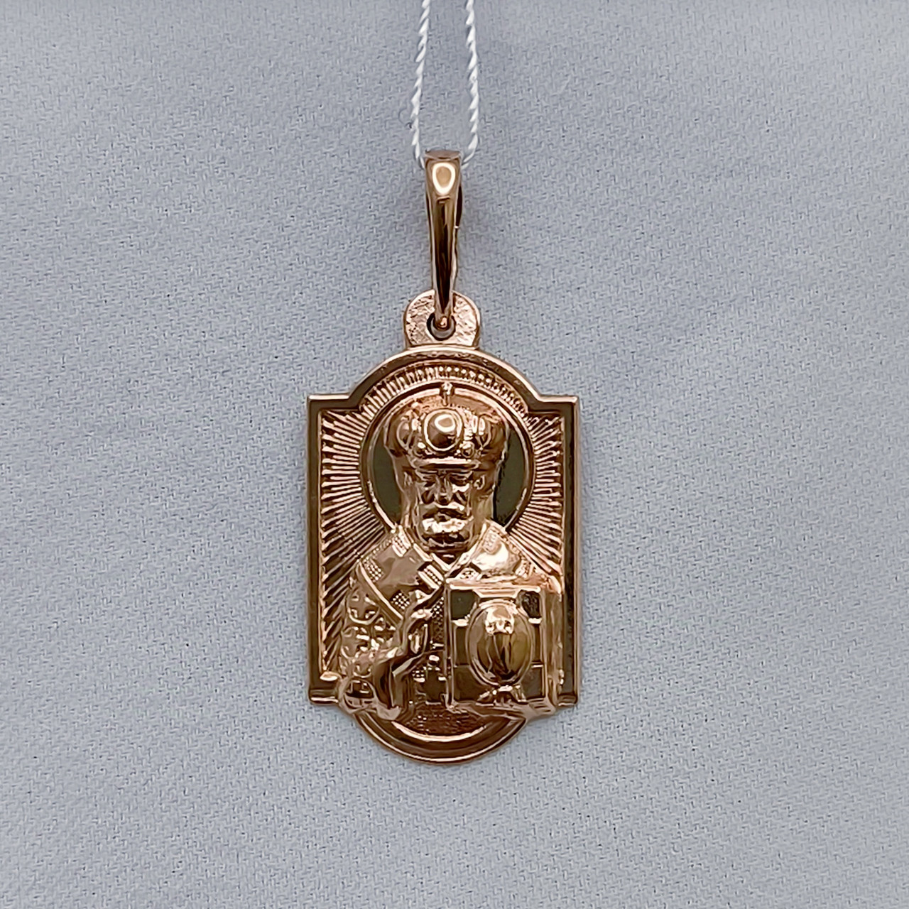 Золота іконка Святого Миколая