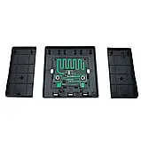 Дистанційний вимикач двоклавішний настінний (чорний), фото 10