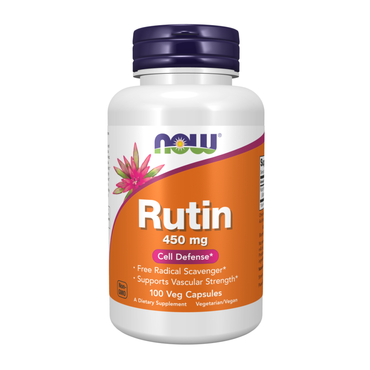 Рутин клітинний захист Now Foods Rutin 450 мг 100 капсул, фото 1
