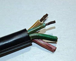 Кабель провід  КГ 3х4+1х2,5  (2019 рік, стан як на фото)