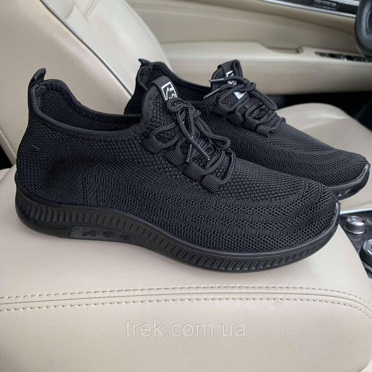 Кросівки текстильні чорні /23861/ 41р, фото 1