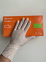 Медичні, неопудрені, латексні рукавички Mercator Medical - Dermagel coated ( Розмір S ) 100 шт.