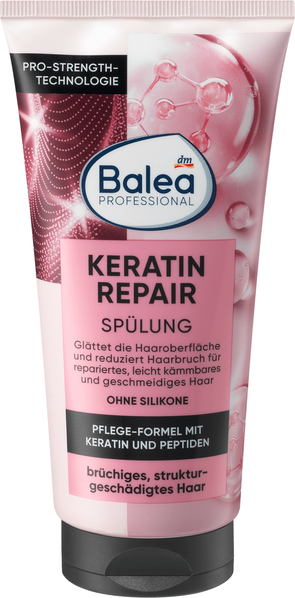 Відновлюючий кондиціонер для волосся Balea Professional (Keratin Repair) 200 мл, фото 1