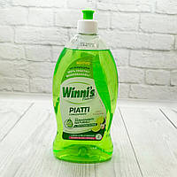 Winni's - Гіпоалергенний засіб для миття посуду концентрат, органіка, Лайм та квіти яблуні  730 мл Італія