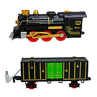 Дитяча залізниця 699-70A, батареї, світло, звук, дим, фото 4