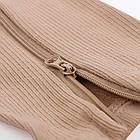 Компресійні гольфи лікувальні S/M, на блискавці, Бежевий / Стягуючі гольфи / Гольфи від варикозу, фото 4