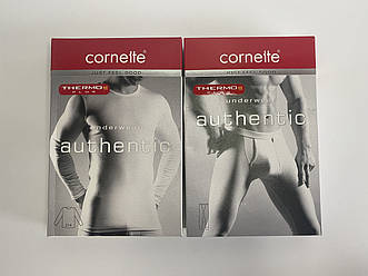 ТЕРМОКОМПЛЕКТ (лонгслів+кальсони) з начесом CORNETTE AUTHENTIC 214 THERMO