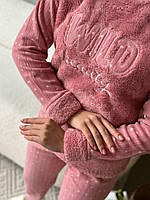 Турецькі піжами. Теплі домашні костюми. Жіночий комплект для сну., фото 2