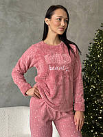 Турецькі піжами. Теплі домашні костюми. Жіночий комплект для сну., фото 4