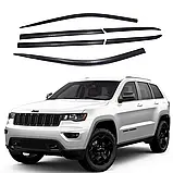 Дефлектори вікон, вітровики Jeep Grand Cherokee (WK2) 2010-2021 6шт. (Autoclover/Корея), фото 2