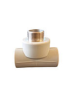 Трійник Різьблення Зовнішнє 25х3\4 (10/160шт)