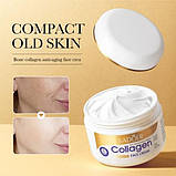 Омолоджувальний крем для обличчя з колагеном Collagen Anti-Aging Face Cream Sadoer, 100 г, фото 4