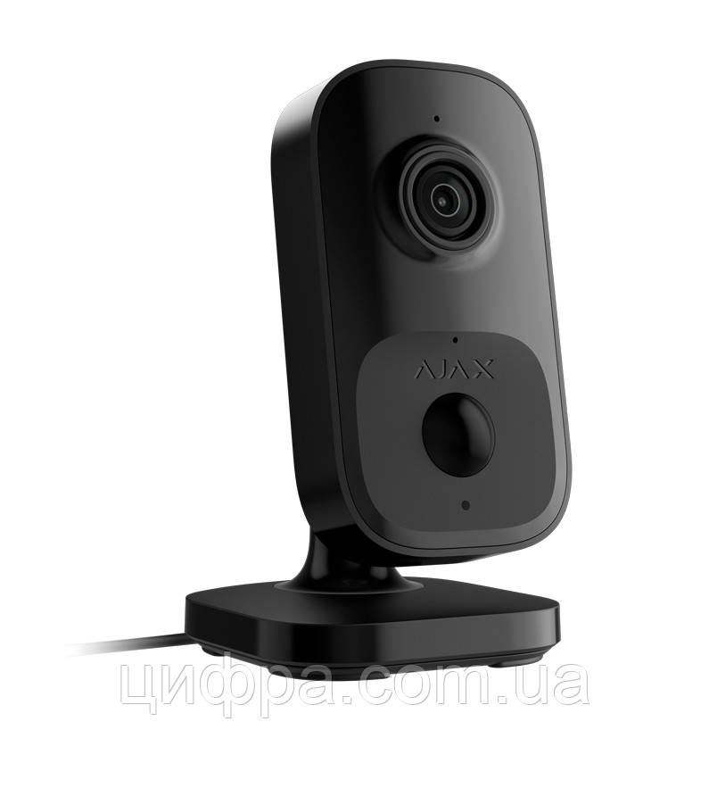 Wi-Fi камера Ajax IndoorCam black (4Mp/2.8mm)