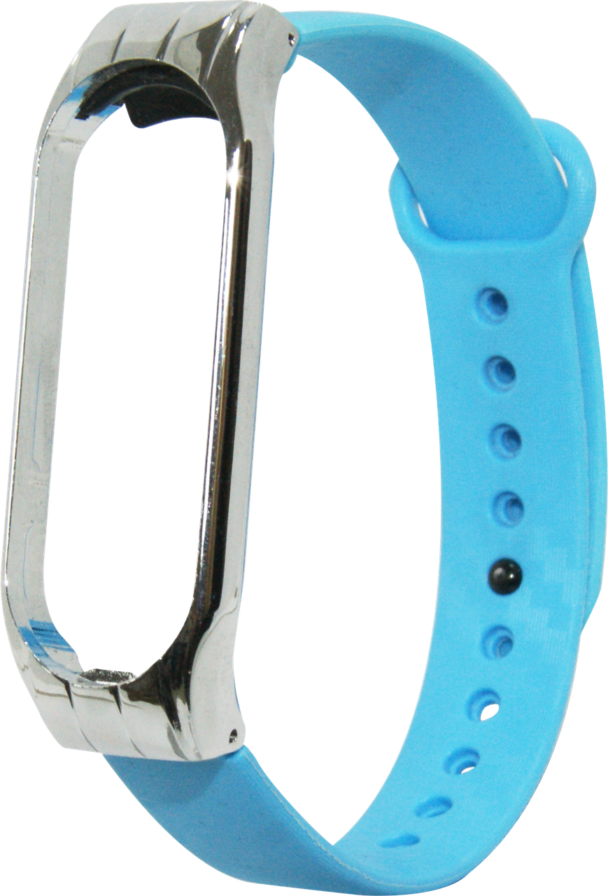 Ремінець Xiaomi Mi Band 3/4 metall Carbon