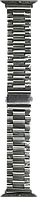 Ремінець Hoco WA10 Apple Watch 42/44/45/49mm Black Grand three-bead Steel strap