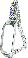 Ремінець Xiaomi Mi Band 4 silver metall Diamonds