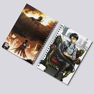 Скетчбук А5 48 арк. 150 гр.м² Attack On Titan / Атака титанів