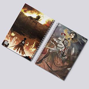 Скетчбук А5 48 арк. 150 гр.м² Attack On Titan / Атака титанів 009