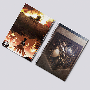Скетчбук А5 48 арк. 150 гр.м² Attack On Titan / Атака титанів 010
